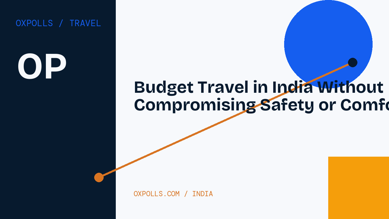Budget Travel in India Without Compromising Safety or Comfort