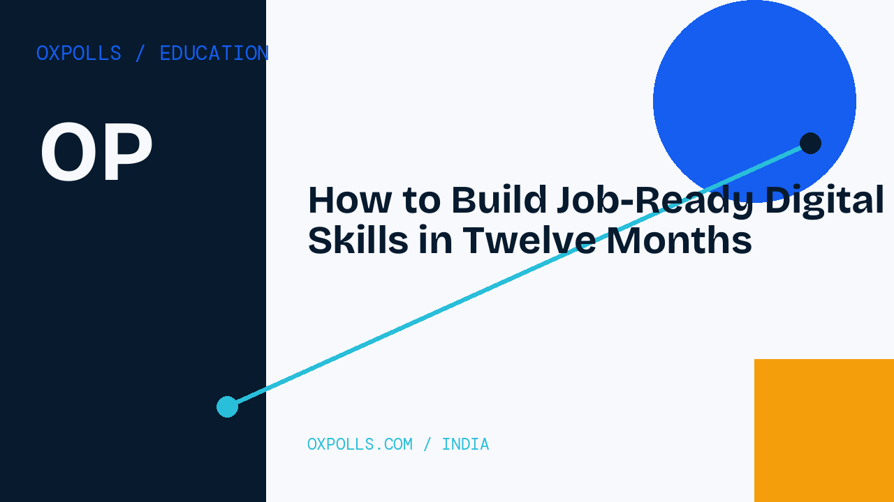 How to Build Job-Ready Digital Skills in Twelve Months