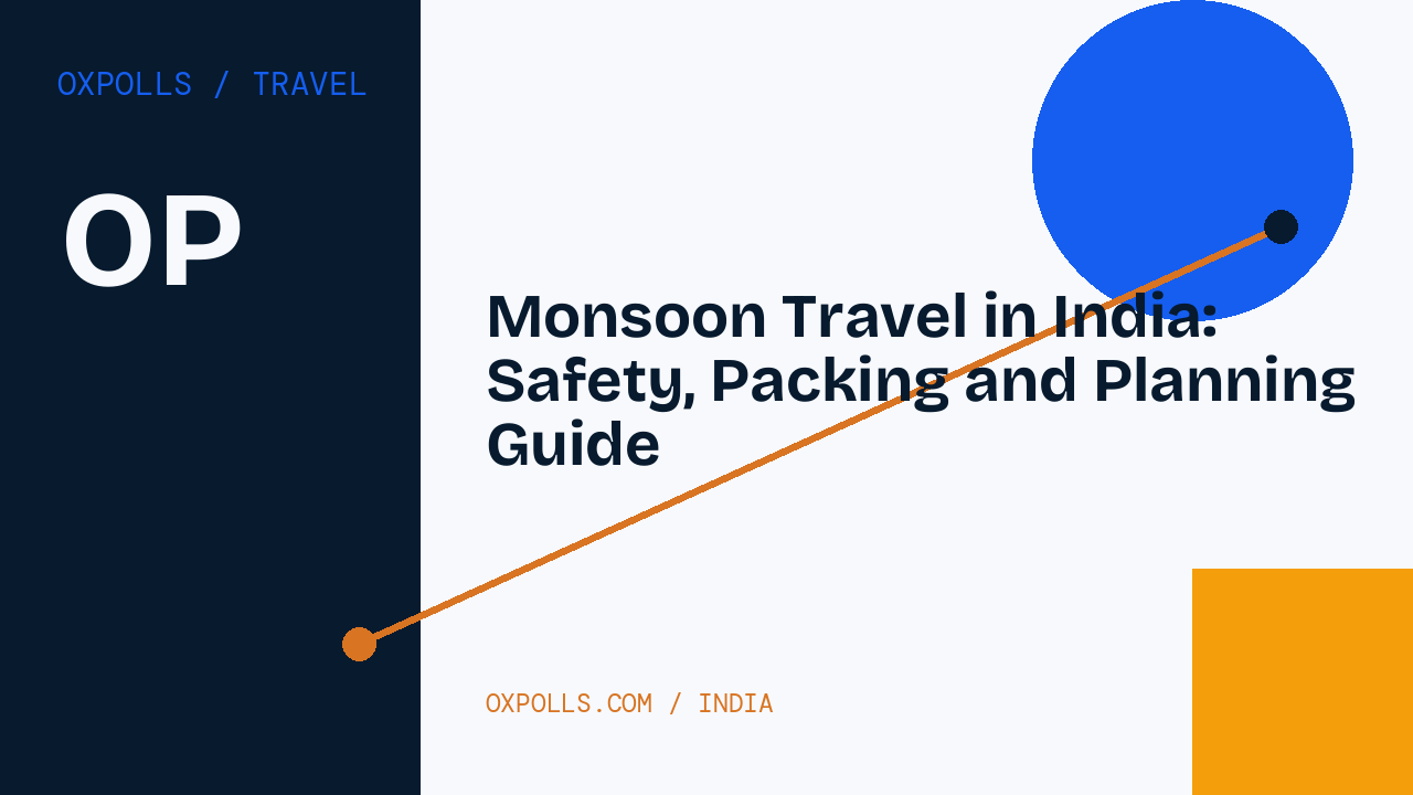 Monsoon Travel in India: Safety, Packing and Planning Guide