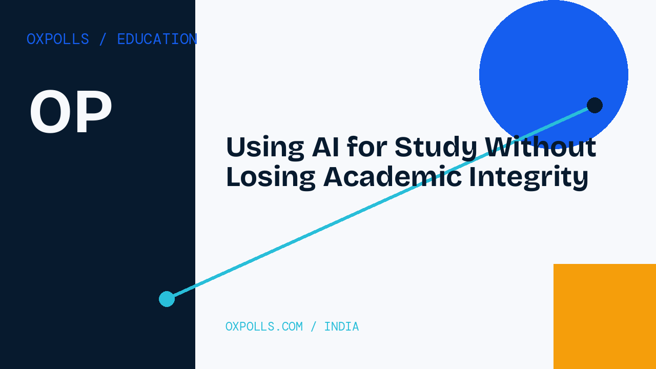 Using AI for Study Without Losing Academic Integrity